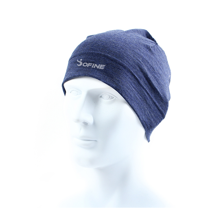 Merino-Skimütze mit Tarnmuster