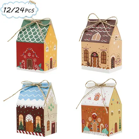 Lebkuchenhaus-Geschenkbox