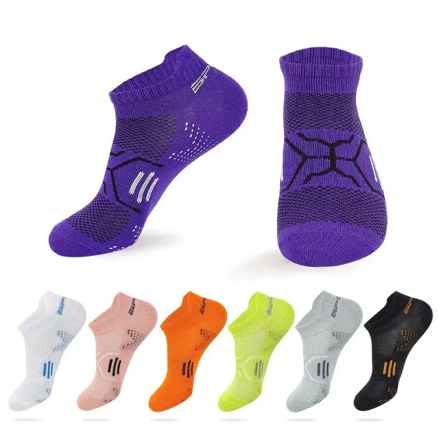 Gepolsterte Laufsocken für Damen und Herren, rutschfest 2