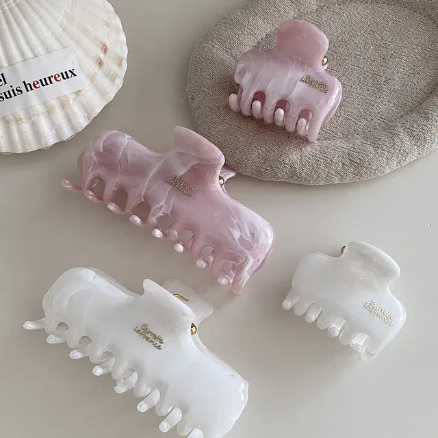 10 cm Tuschmalerei-Haarklammer für Damen 2