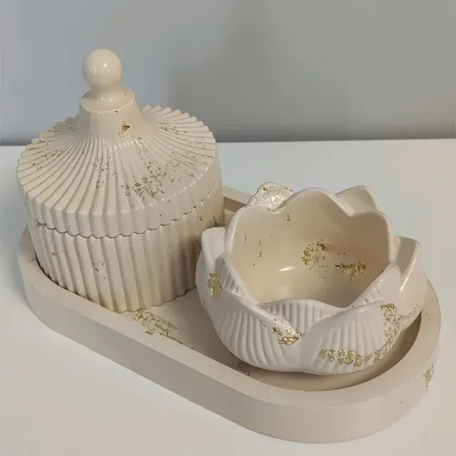 Silikonform für Kerzenhalter 3
