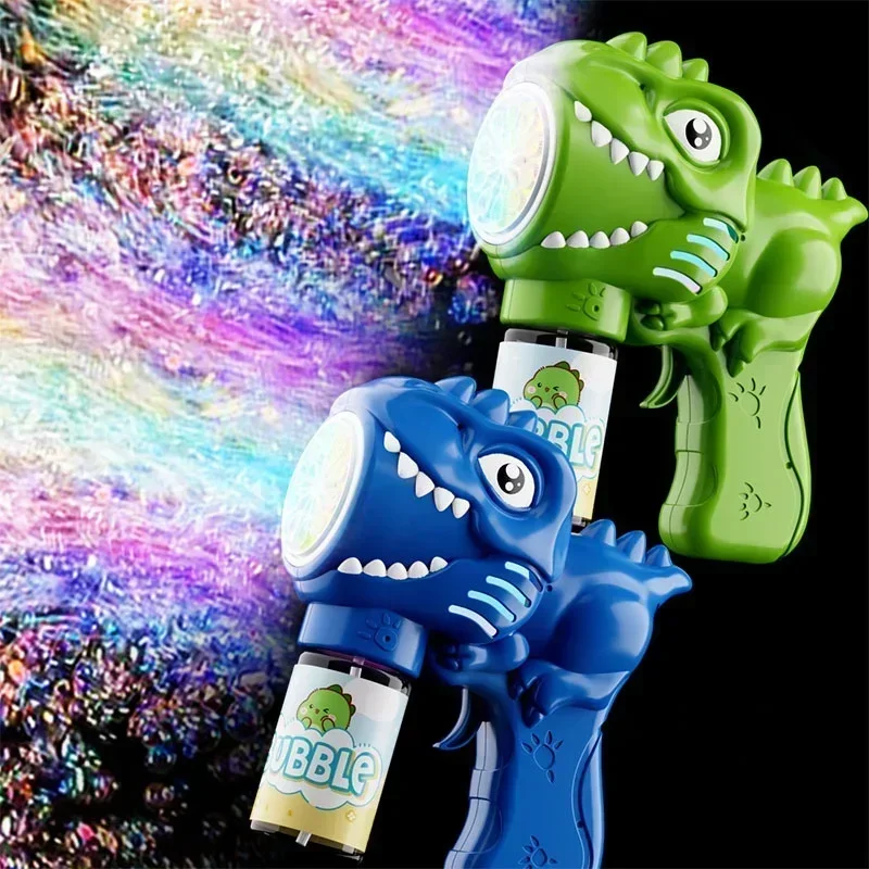 Seifenblasenmaschine Dinosaurier mit Licht 2