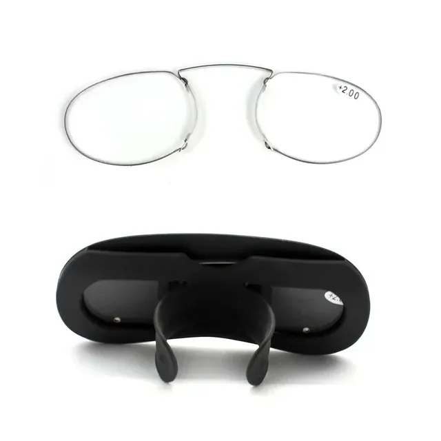 Lesebrille mit Nasenclip 4