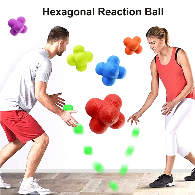 Sechseckiger Reaktionsball für Agilitätstraining 2