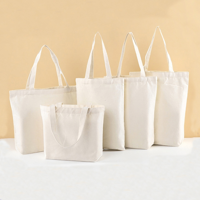 Canvas-Tasche mit Reißverschlussfach für Damen 4