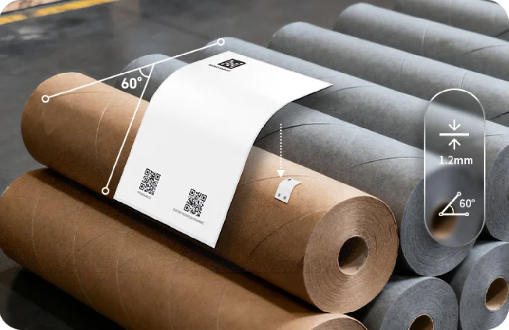 Bedruckbarer RFID Paketaufkleber Asset Tracker 3
