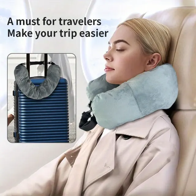 Reise-Nackenkissen mit Tasche 3