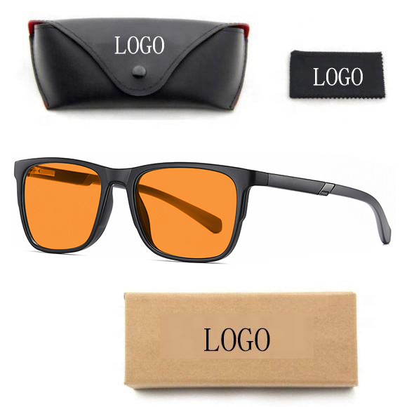 Quadratische Lesebrille mit Blaulichtfilter
