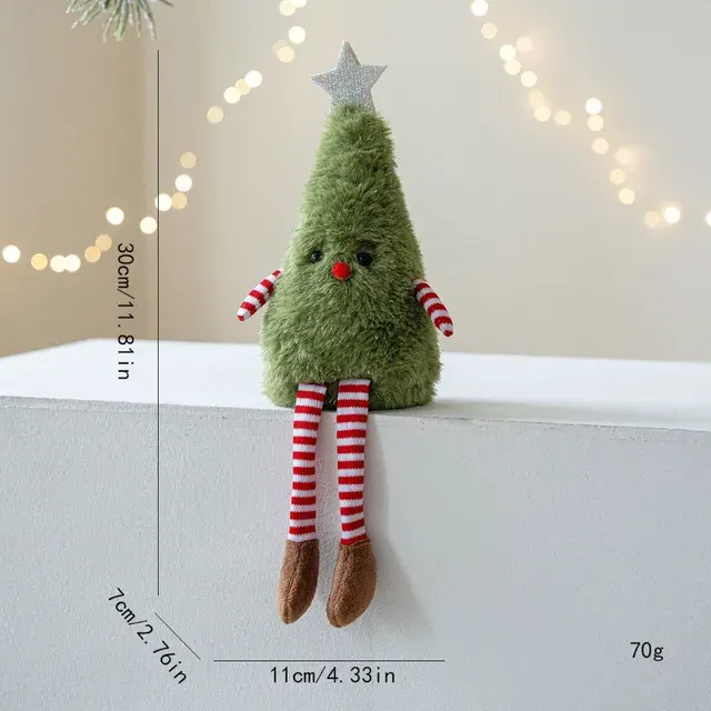Plüsch-Weihnachtsbaum-Deko 2