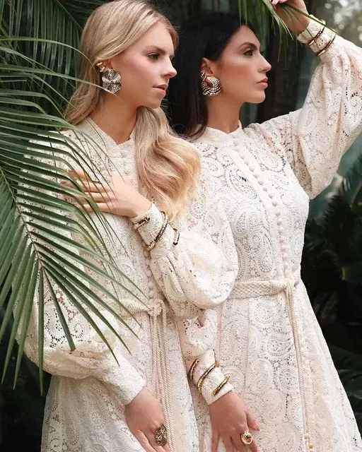 Midi-A-Linien-Kleid 1