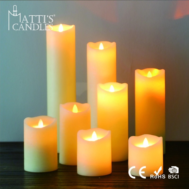 Flammenlose LED-Kerzen