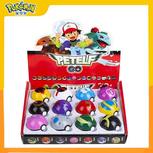 12er-Set Monster-Ball-Spielfiguren 2