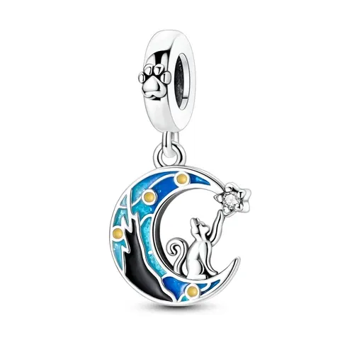 Silber-Charm-Anhänger