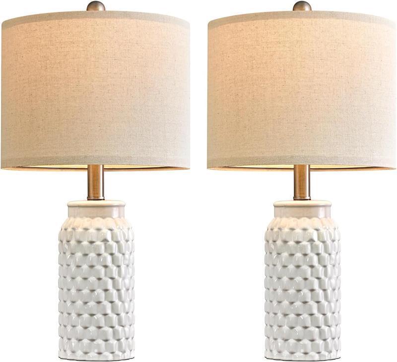 Retro Tischlampe mit Touch-Dimmer und USB-Anschluss 3