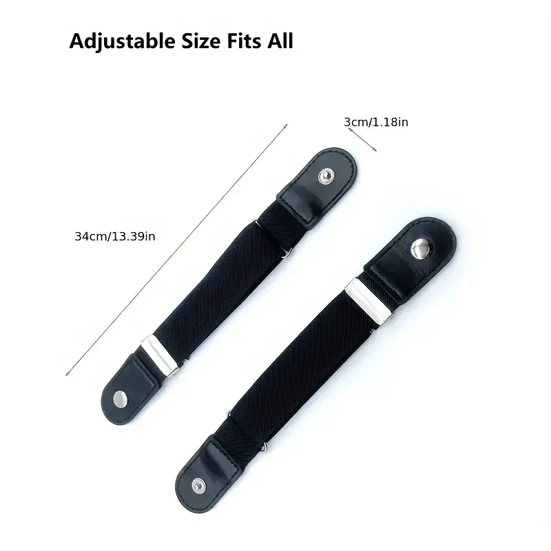 Elastischer Stretch-Gürtel ohne Schnalle 4