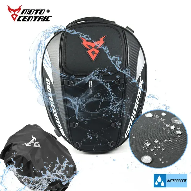 Wasserdichte Motorrad-Heckgepäcktasche mit Großvolumen 3