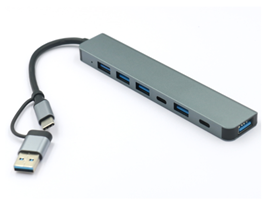 7-in-1 USB-C Hub Splitter Adapter 4
