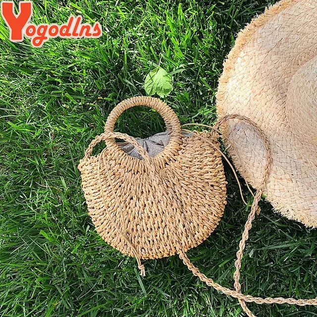 Stroh-Strandtasche 4