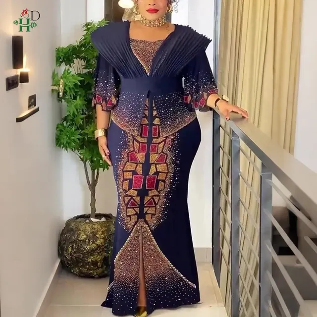Pailletten-Kleid Afrika 3