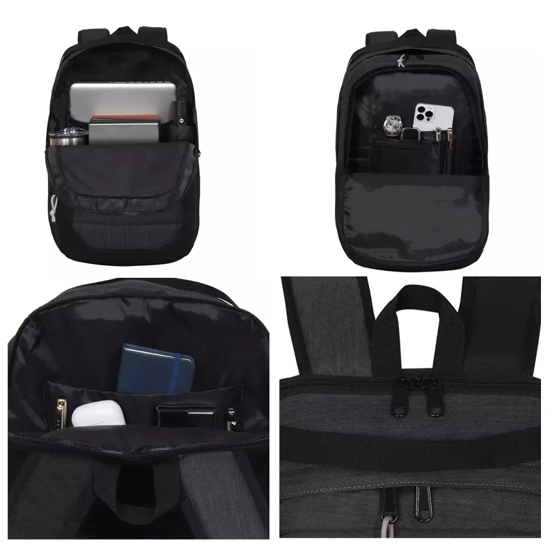 Großer Laptop-Rucksack 17 Zoll für Herren 3