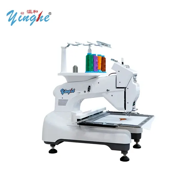 Einkopf-Tischstickmaschine mit 4 Nadeln 4