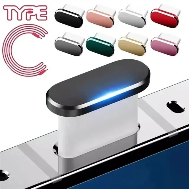 5er-Set Metall-Staubschutz für Typ-C 2