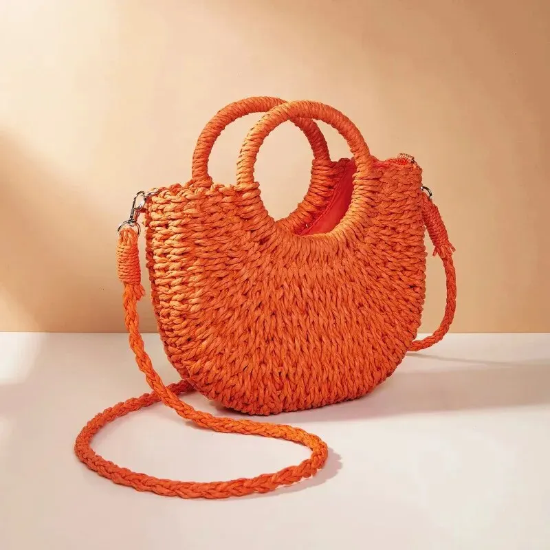 Strohhandtasche 2