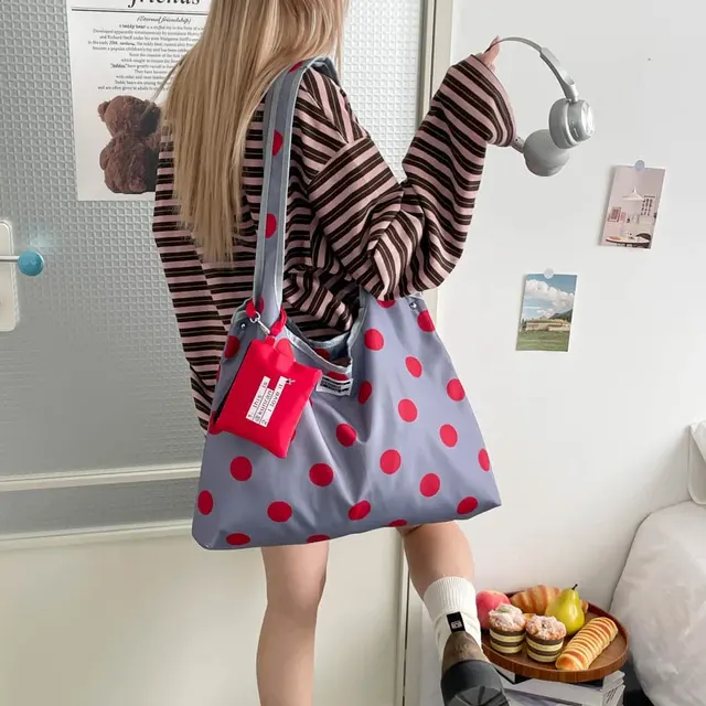 Nylon-Schultertasche 3