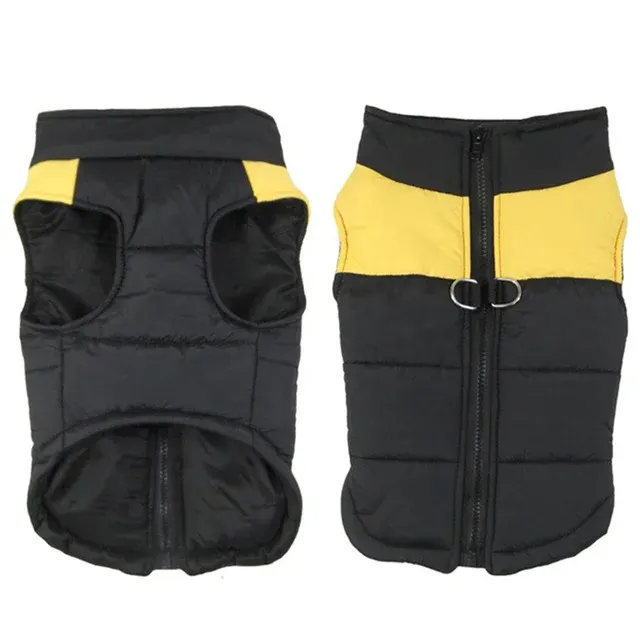 Warme Hundewintermantel aus Polyester 4