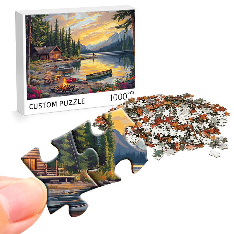 Puzzle mit berühmtem Gemälde 1000 Teile 2