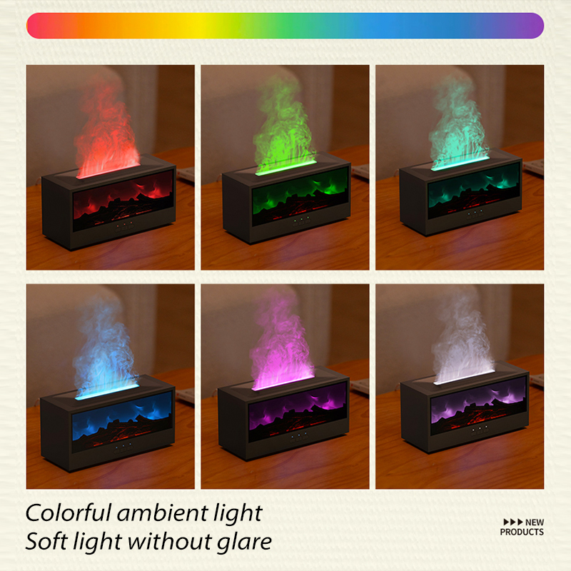 Flammen-Diffusor mit Timer und Nachtlicht 4