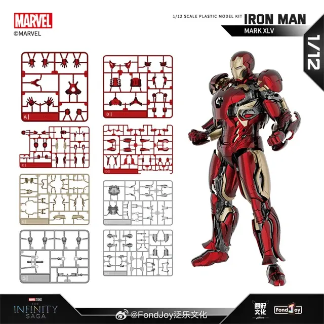 Iron Man Actionfigur, 15,5 cm, Sammlerstück 4