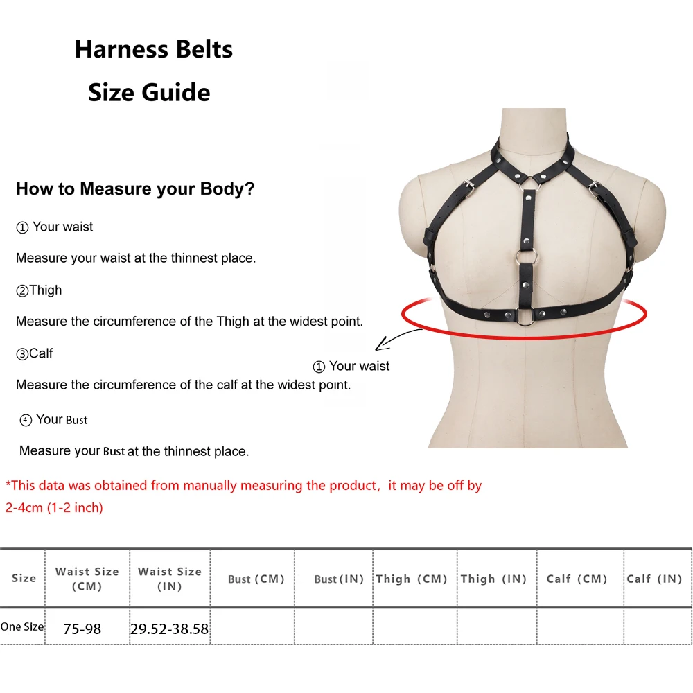 Brust-Harness-Gürtel 4