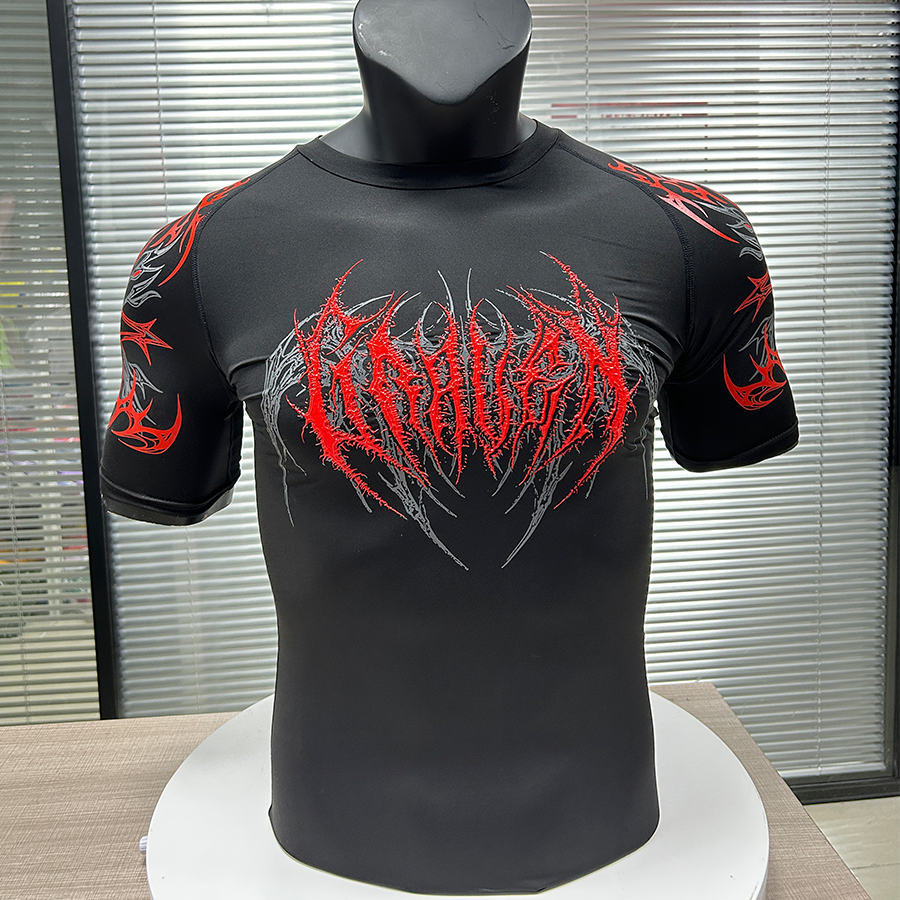 Herren Leichtes Kompressionsshirt Feuchtigkeitsregulierend 2