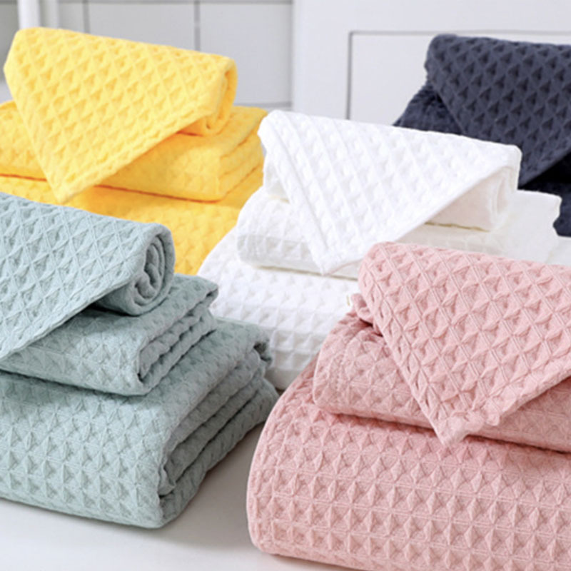 Waffel-Babydecke aus Bambus und Bio-Baumwolle 4