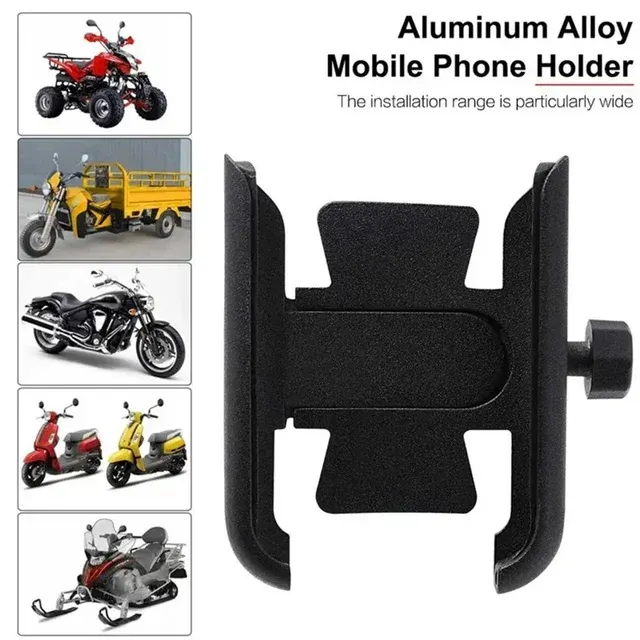 Aluminium-Handyhalterung für Motorräder 2