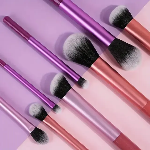 8-teiliges Pro-Make-up-Pinsel-Set mit Kunsthaar 4