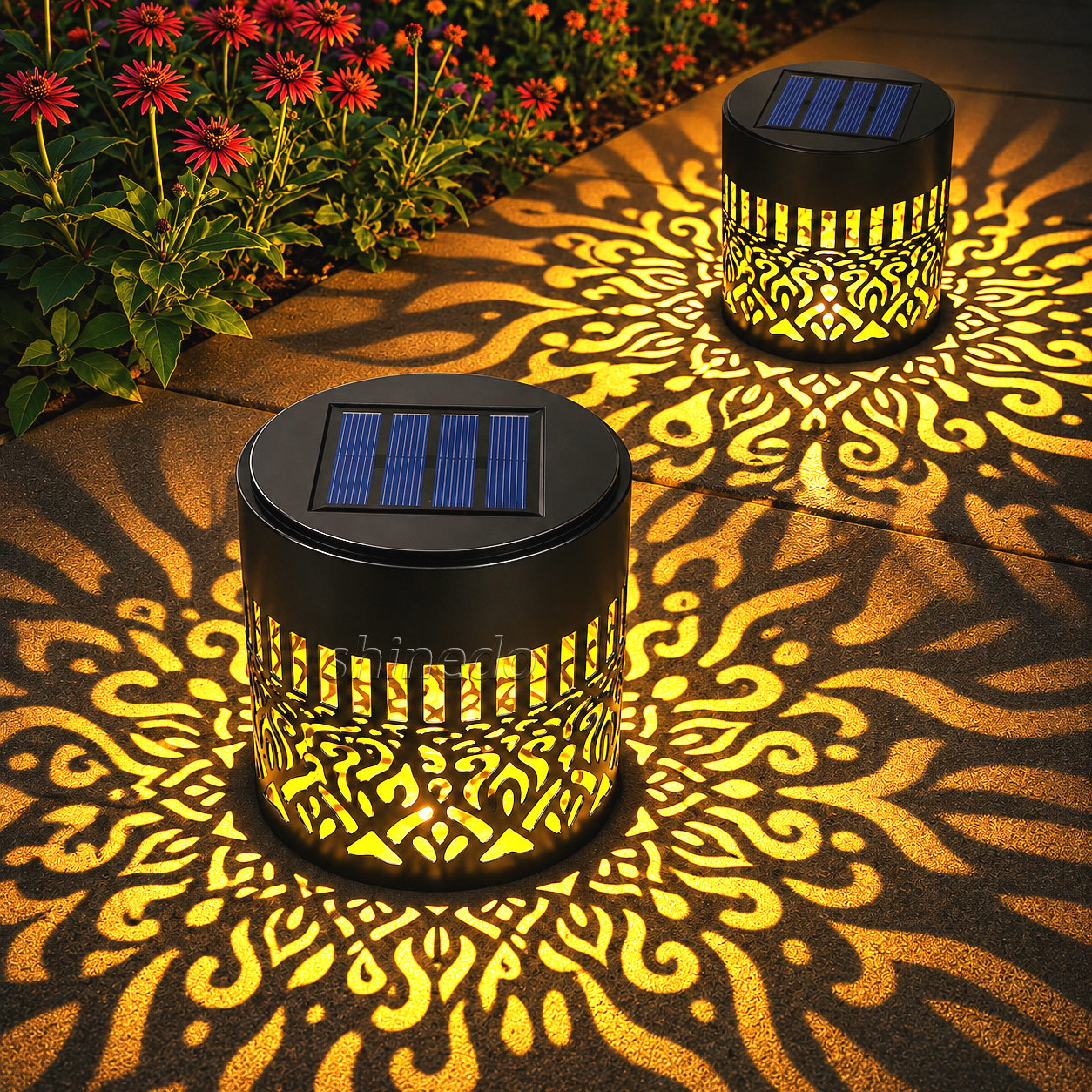 Solar LED Wandleuchte für Außenbereich 3