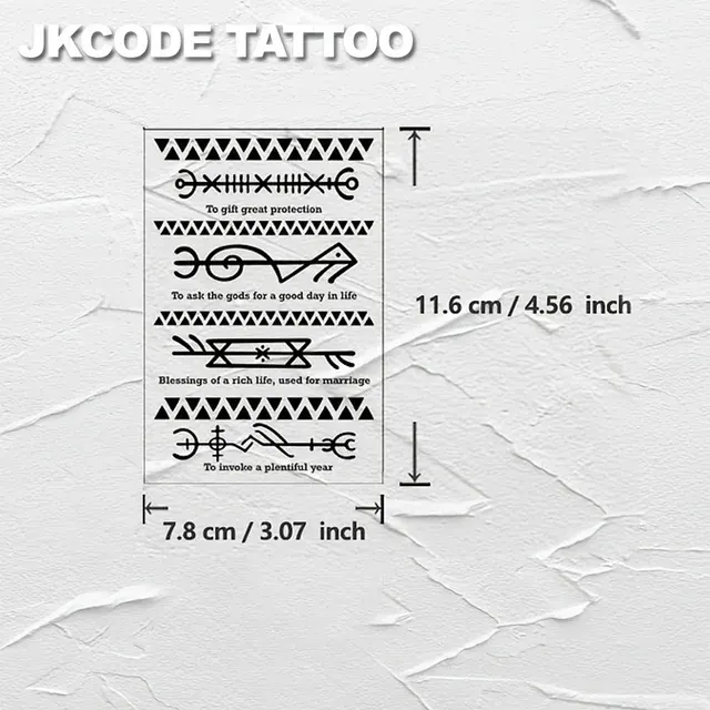 temporäres Tattoo 4
