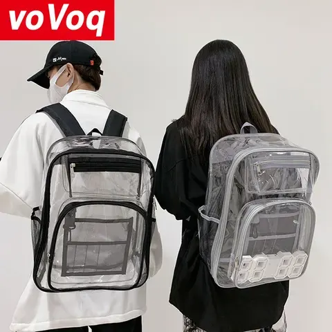 Transparenter Rucksack