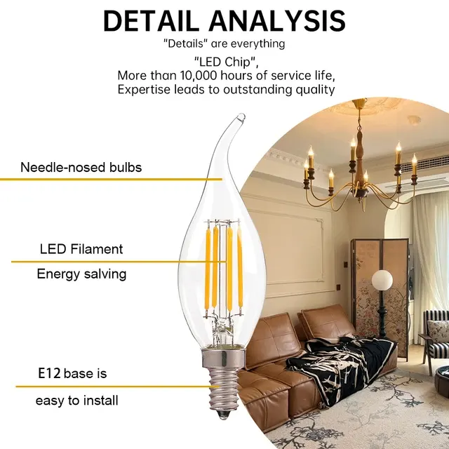 LED-Kerzenlampe 4