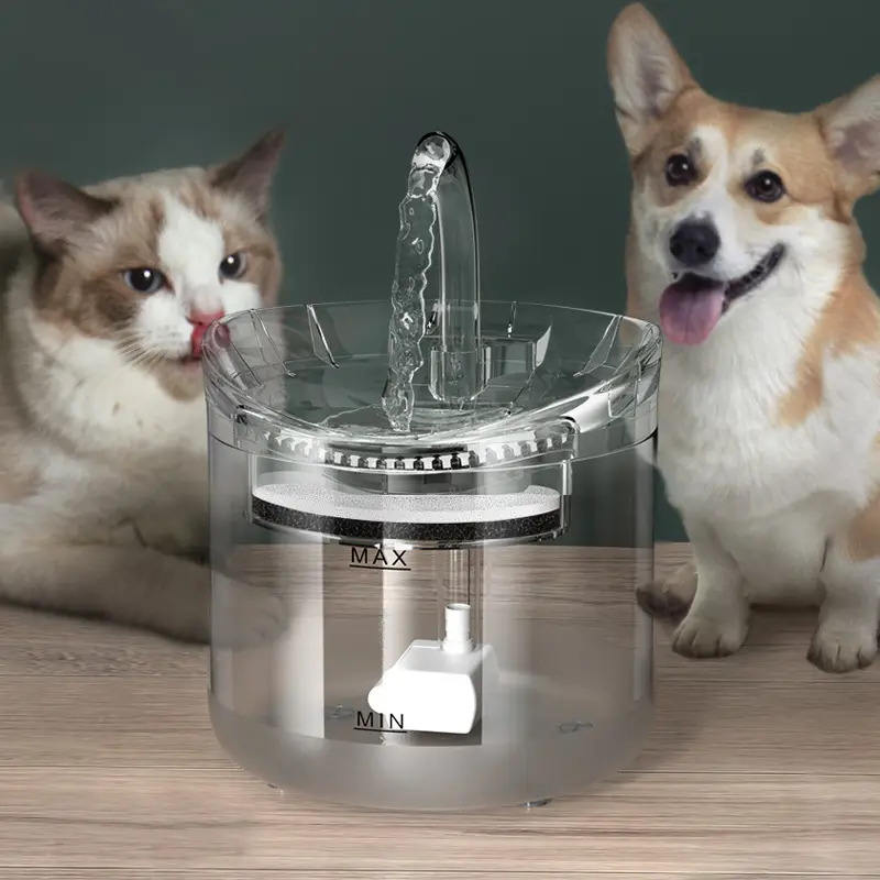 Leiser Katzen-Trinkbrunnen 2 Liter Automatik 2