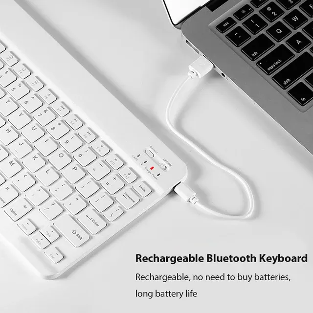 Mini-Bluetooth-Tastatur für Tablets 4