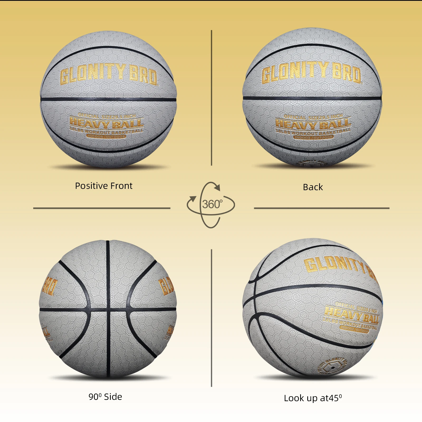 Trainings-Basketball mit Gewicht 4