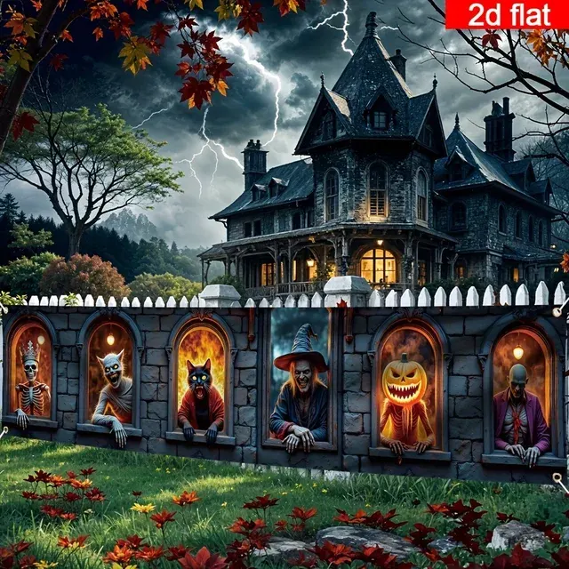 Halloween-Zaunbanner 4
