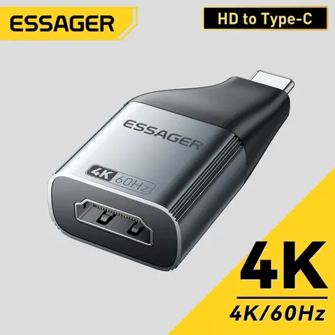 USB-C auf HDMI-DP-VGA Adapter 4K 120Hz