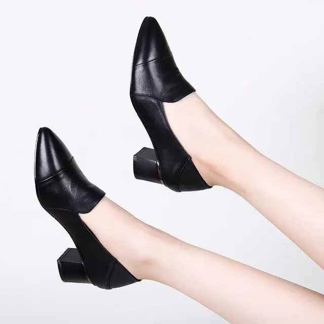 Leder Pumps 1