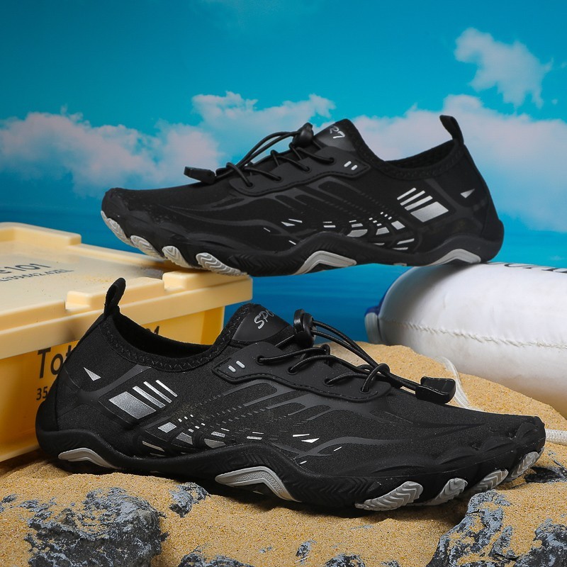 Leichte Barfuß-Wasserschuhe aus Mesh 3