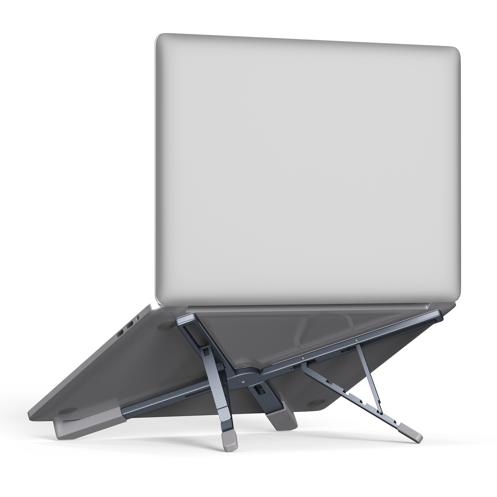 Faltbarer Aluminium Laptopständer X-Form 2
