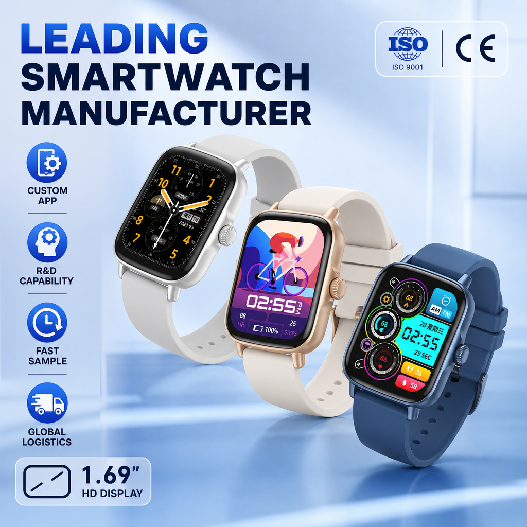 Smartwatch mit Anruffunktion und IP67